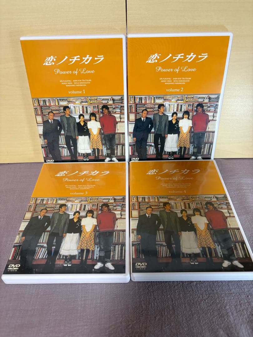 恋のチカラ　DVD BOX ４枚組　ドラマ