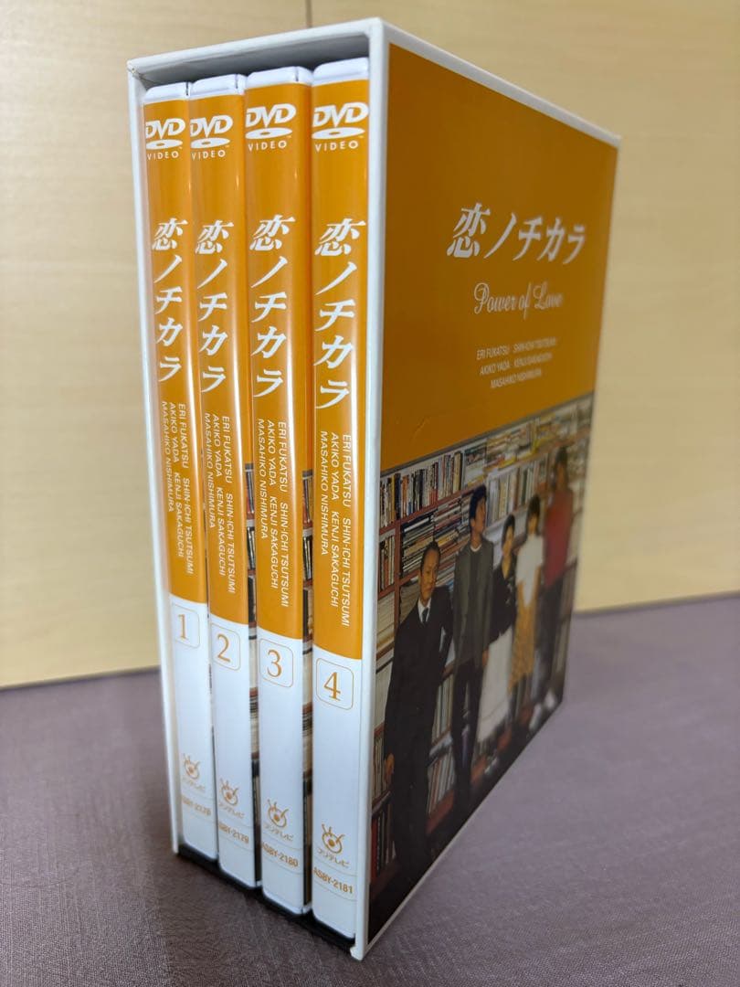 恋のチカラ　DVD BOX ４枚組　ドラマ