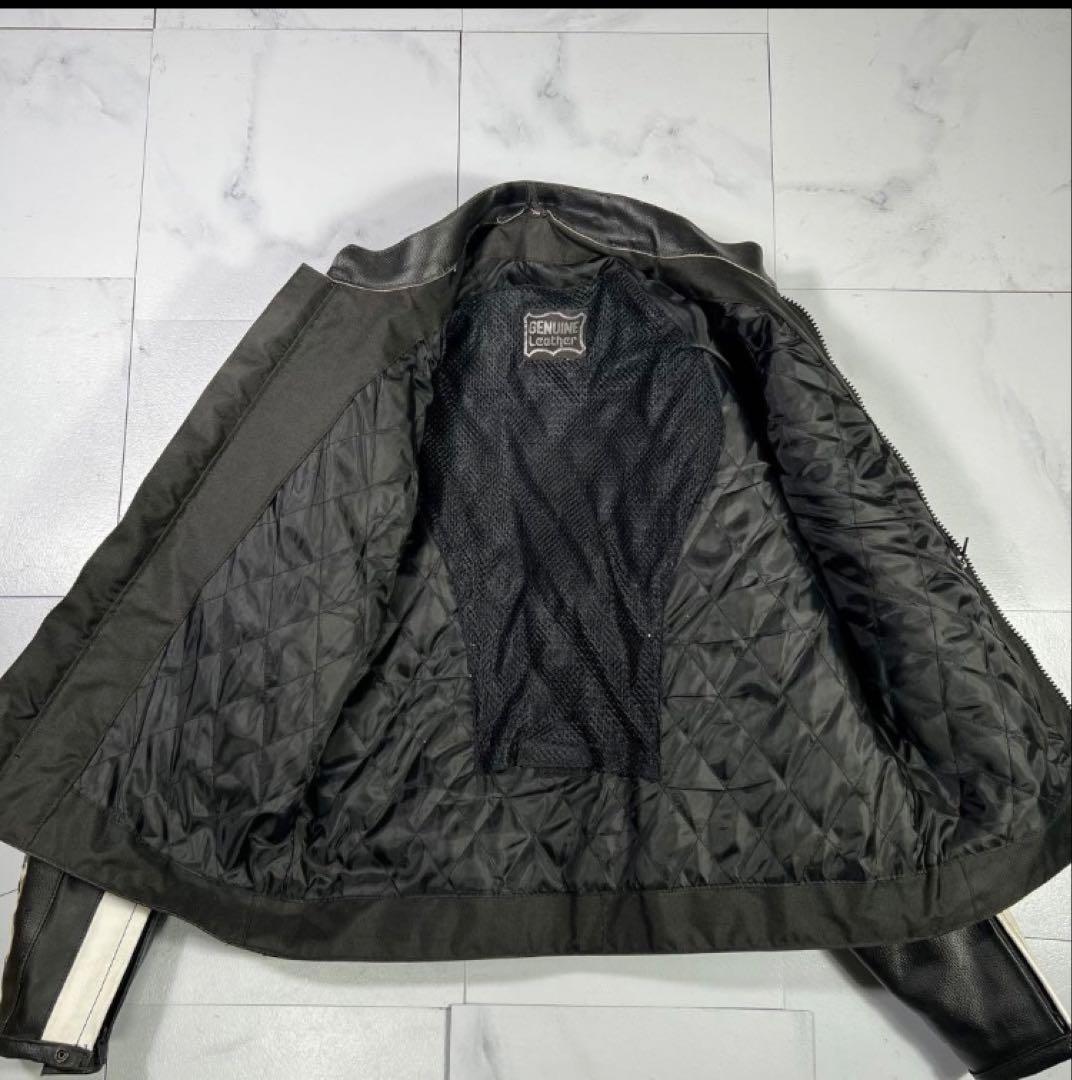 ＧＯＮ　コロナエキストラ レーシングジャケット レザージャケット M