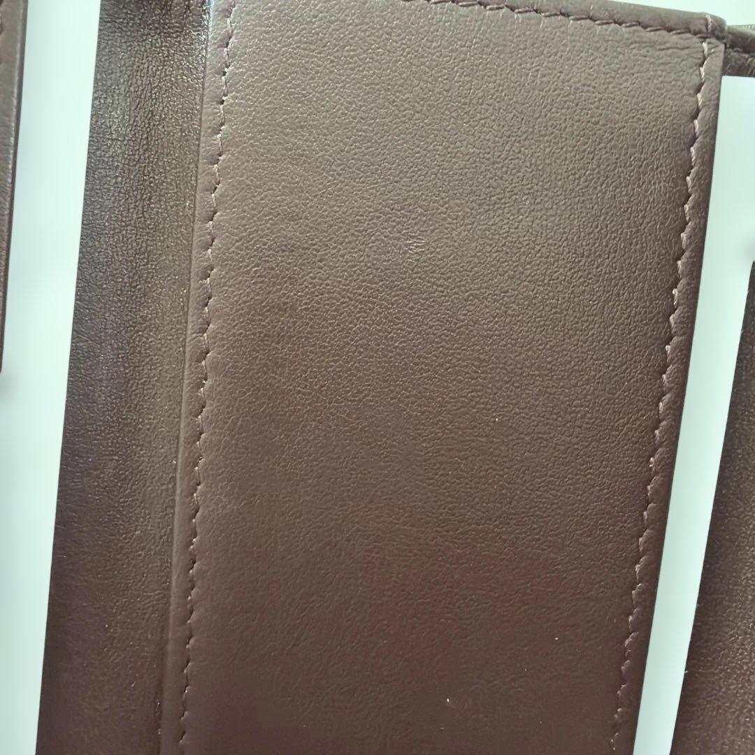 【美品】CHANEL ブラック キャビアスキン 三つ折り財布