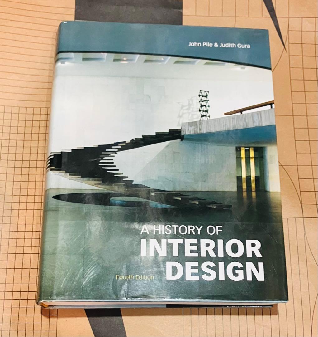 【洋書】History of Interior Design