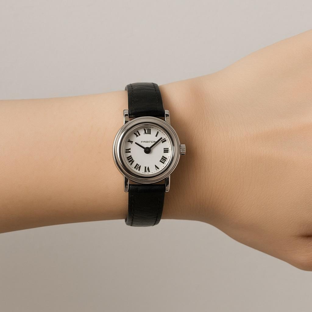 専用 ティファニー TIFFANY&CO インタリオ 革ベルト 腕時計 F406