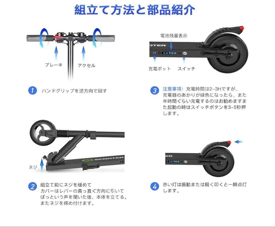 ブラック 走行ボード折りたたみ式