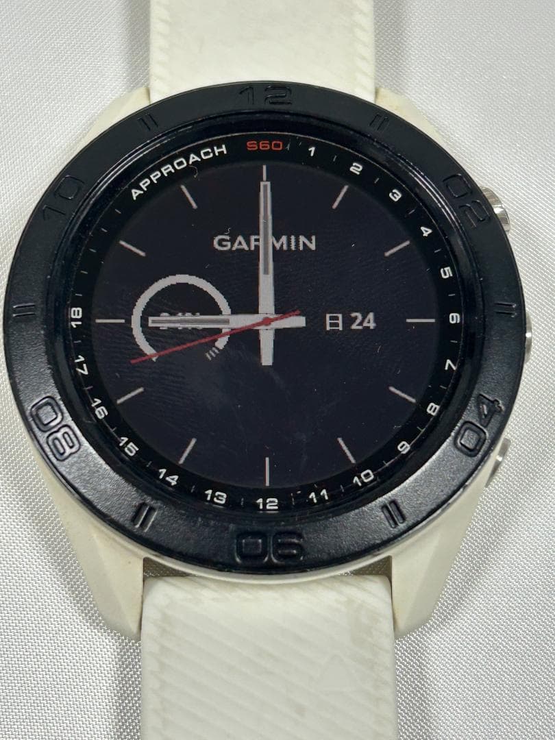 GARMIN Approach S60 GPSゴルフウォッチ　ホワイト