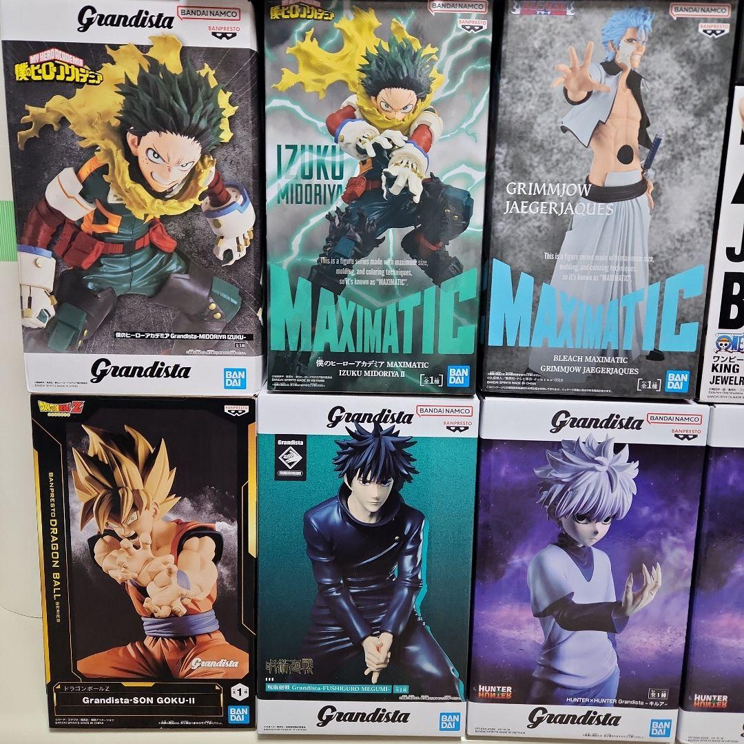 30個フィギュアまとめ売りワンピース ドラゴンボール ハイキュー バキ　他　大量