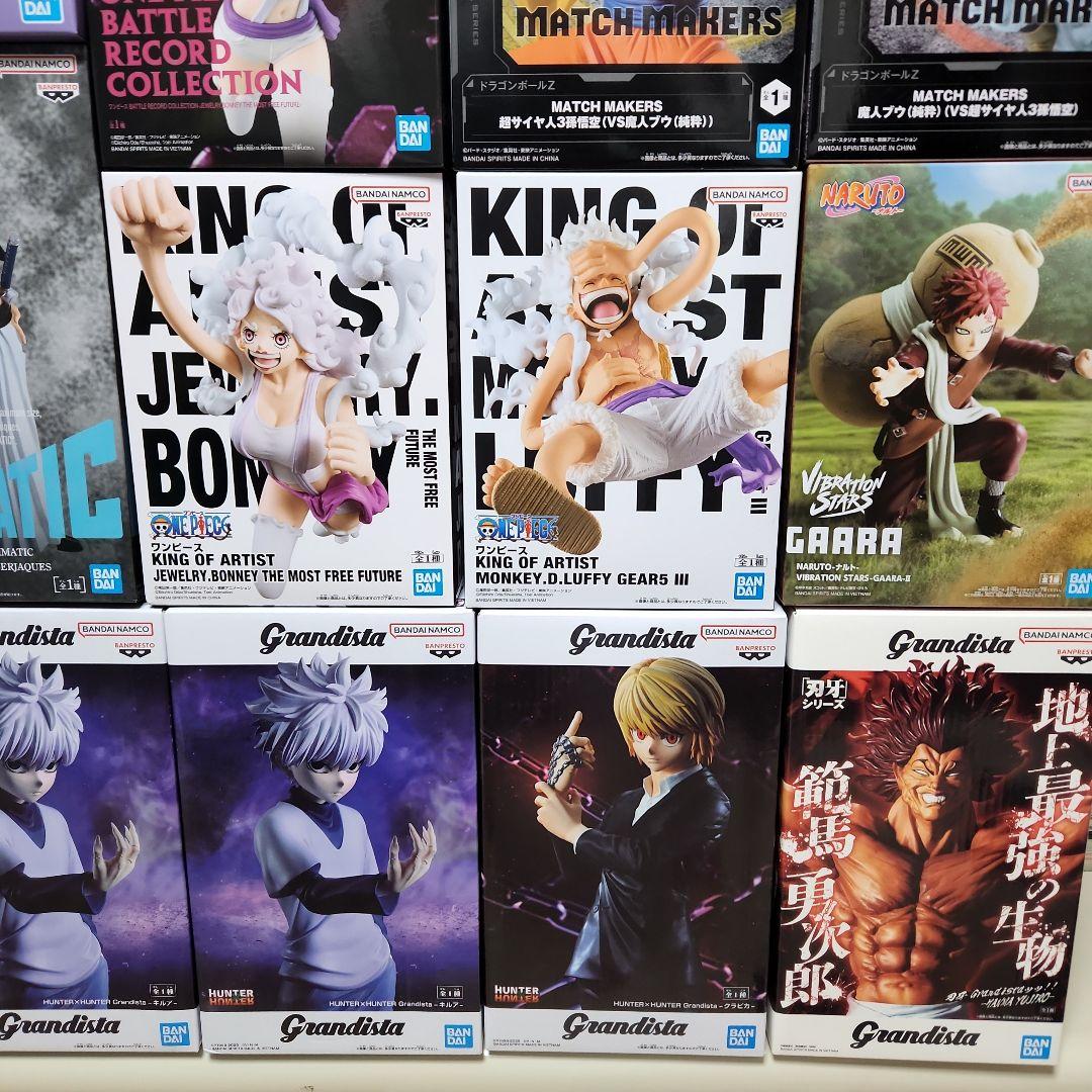 30個フィギュアまとめ売りワンピース ドラゴンボール ハイキュー バキ　他　大量