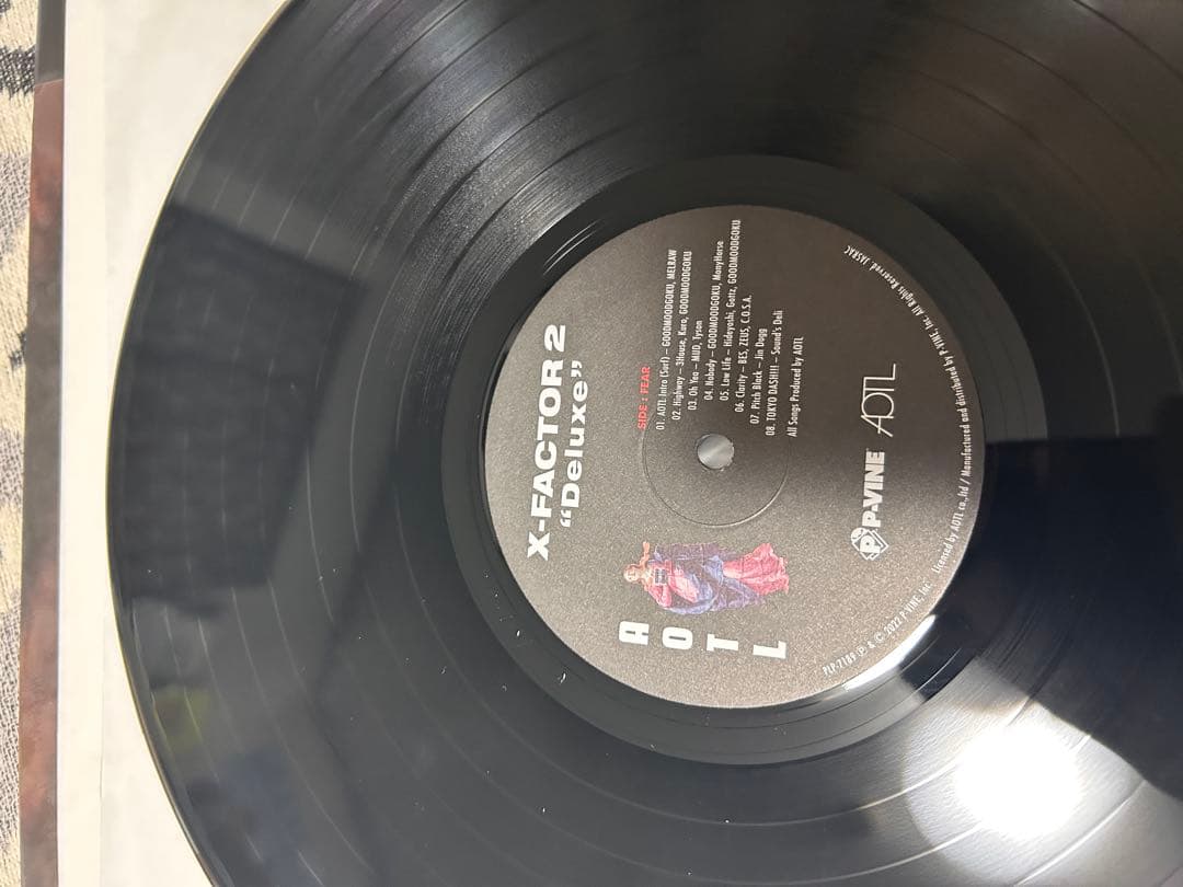 x-factor2 レコード LP IO 3house yo-sea mud