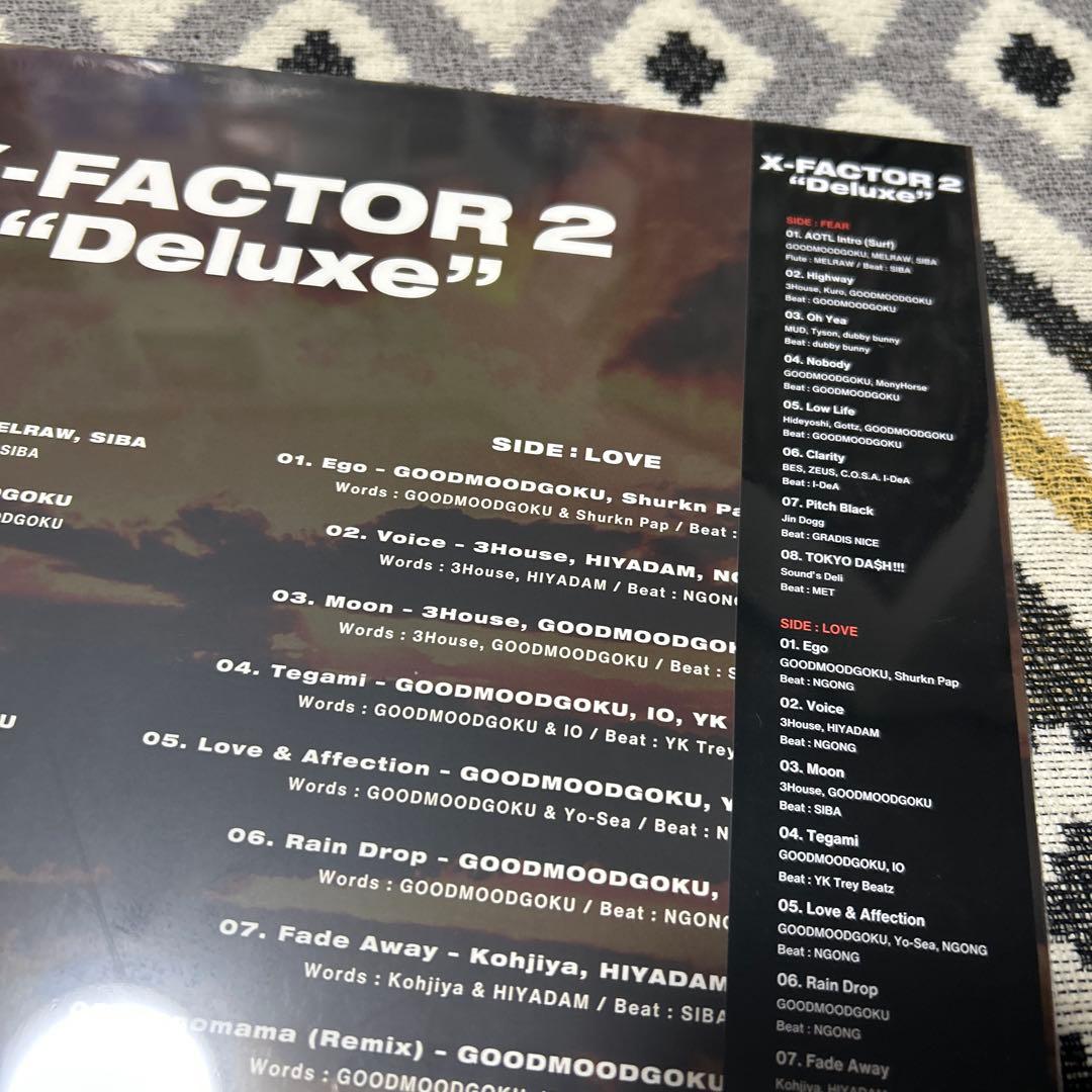 x-factor2 レコード LP IO 3house yo-sea mud