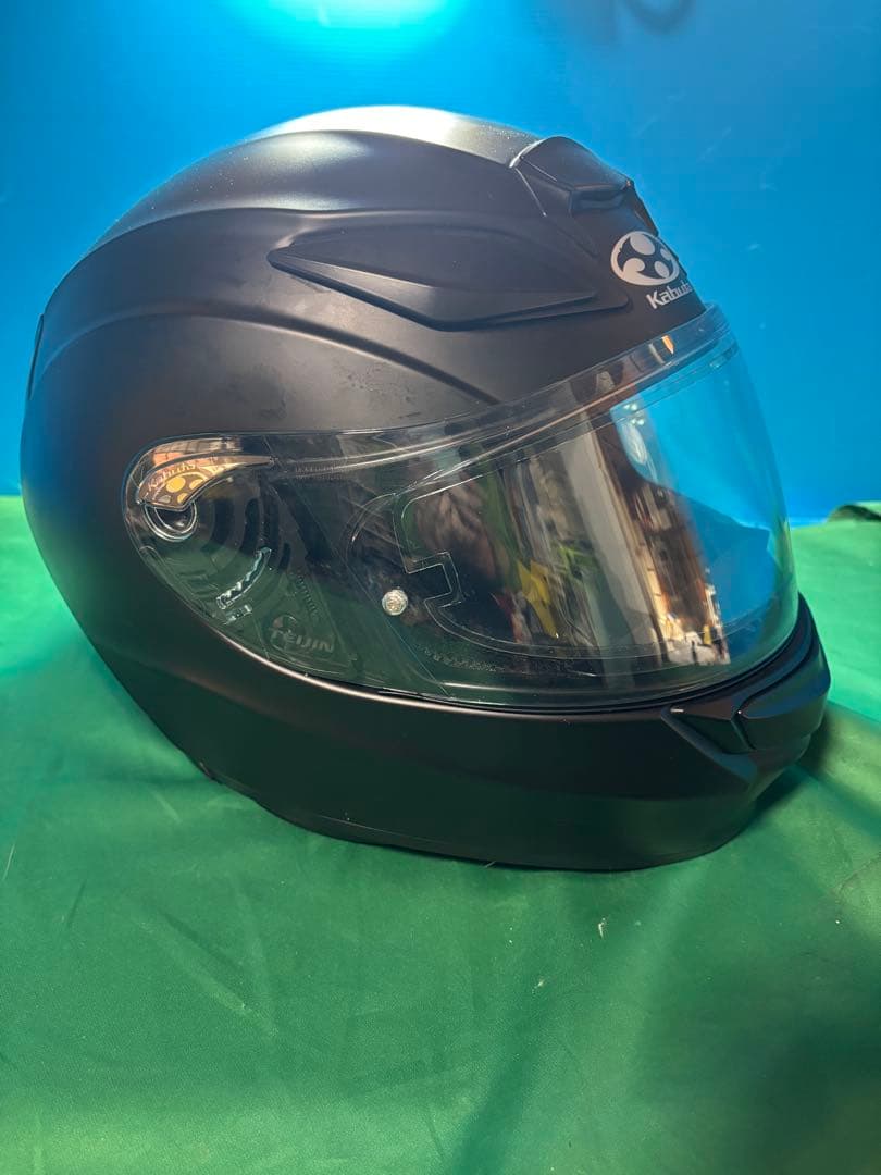 Kabuto シューマフルフェイスヘルメット マットブラック XＬ