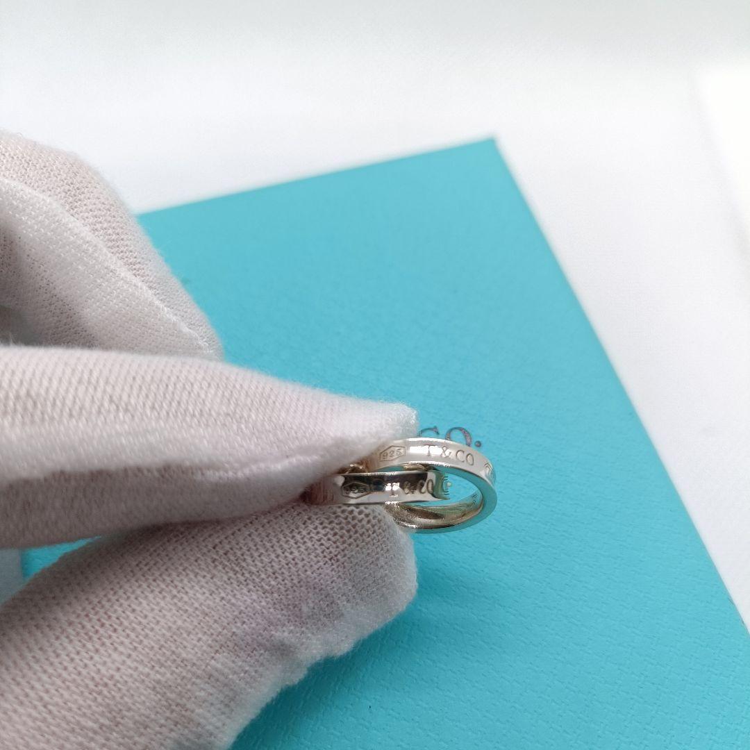 極美品✨️　ティファニー　ネックレス　1837 シルバー　インターロッキング