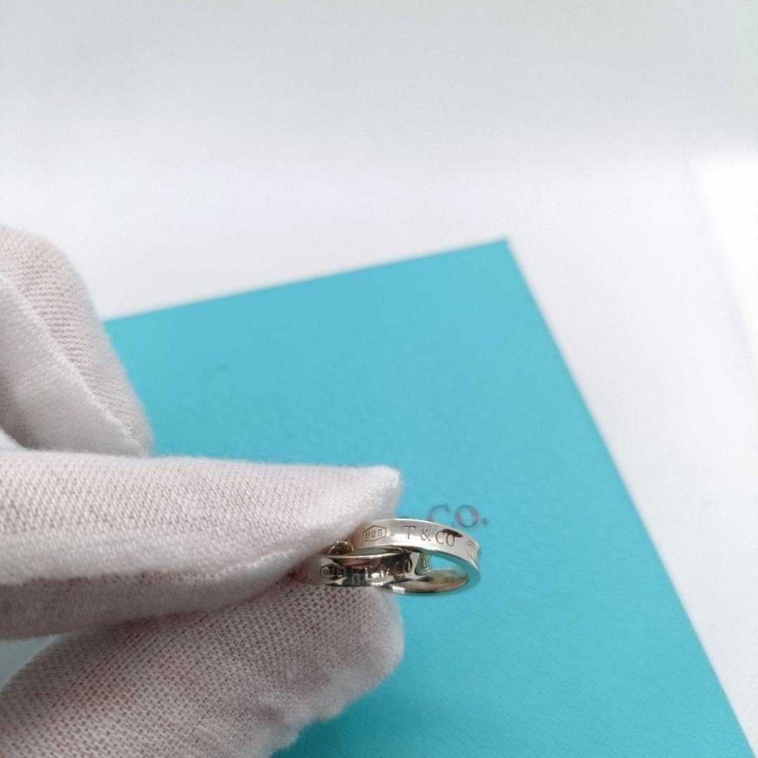 極美品✨️　ティファニー　ネックレス　1837 シルバー　インターロッキング