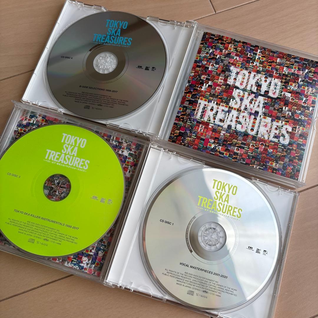 スカパラ TOKYO SKA TREASURES 初回限定 ファンクラブ限定盤