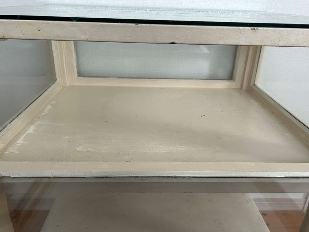 アンティーク　医療棚