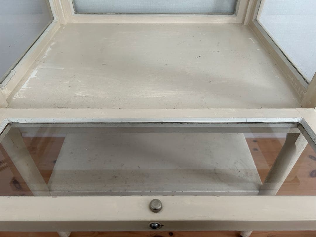 アンティーク　医療棚