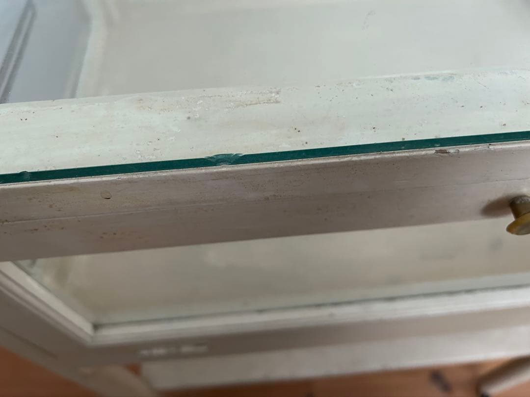 アンティーク　医療棚