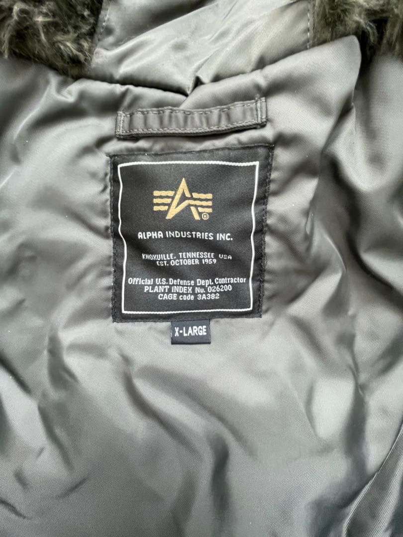 希少サイズ ALPHA n2b XLサイズ