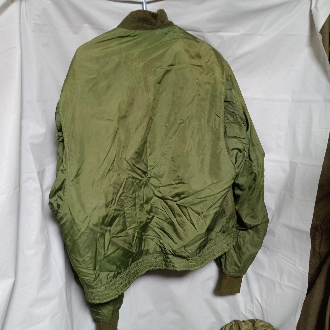 ジャンク品実物米海軍WEPフライトジャケット2着 セット