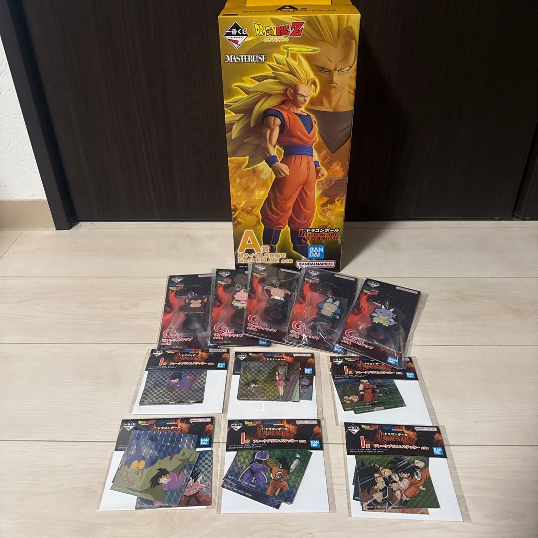 一番くじ ドラゴンボールA賞　超サイヤ人3孫悟空　フィギュア　おまけ付き