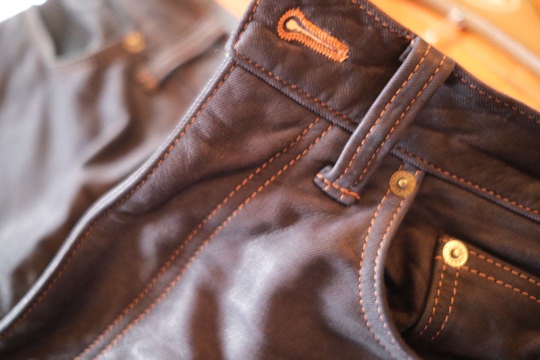 美品　クシタニ　エクスプローラージーンズ　ブラック　33