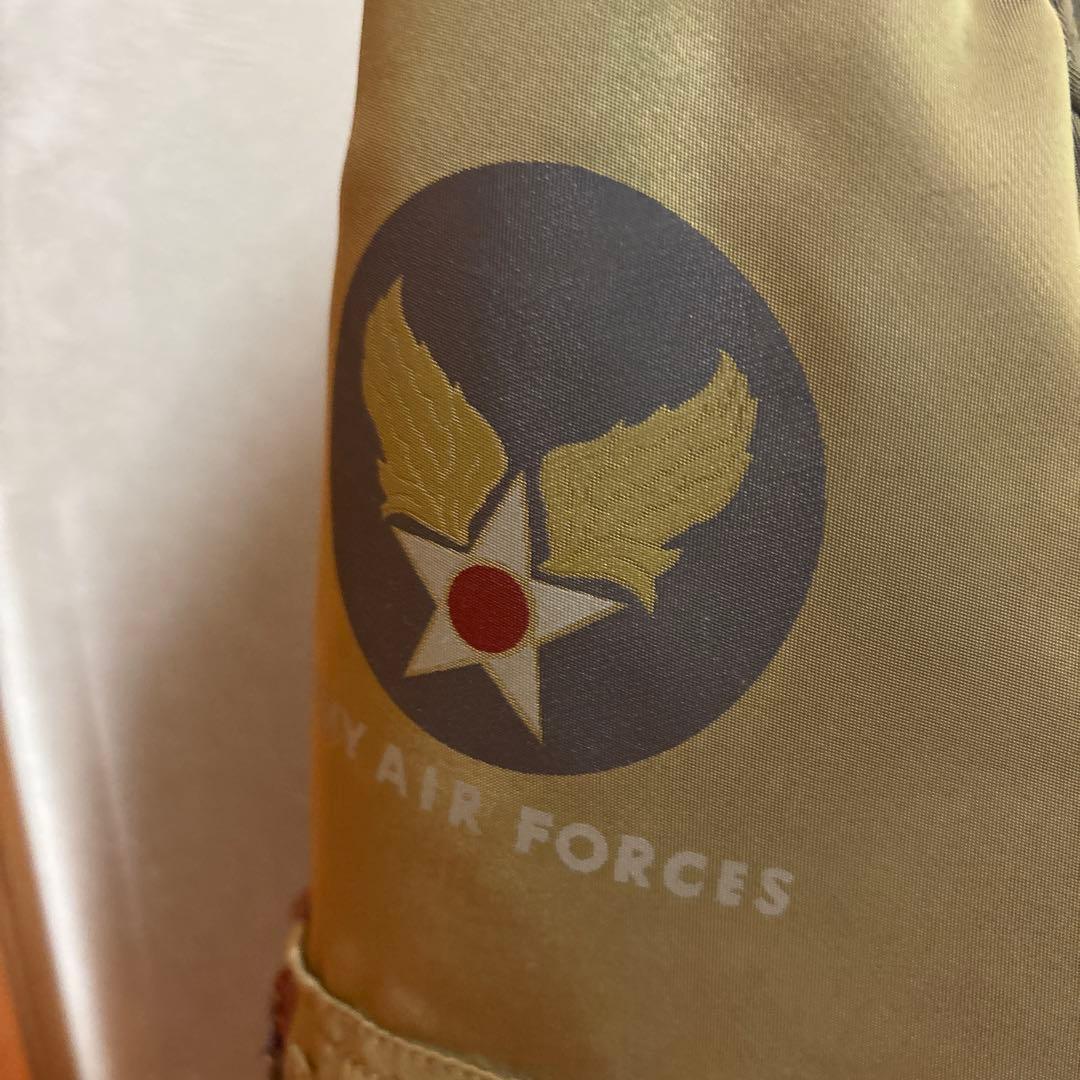 B-15Bタイプ フライトジャケット 38サイズ オリーブグリーン