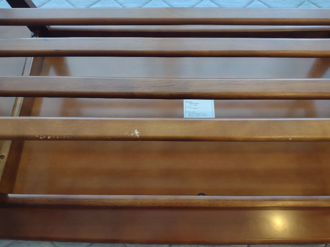 カリモク６０　リビングテーブル（大）ウォールナット　★犬の噛み跡あり★