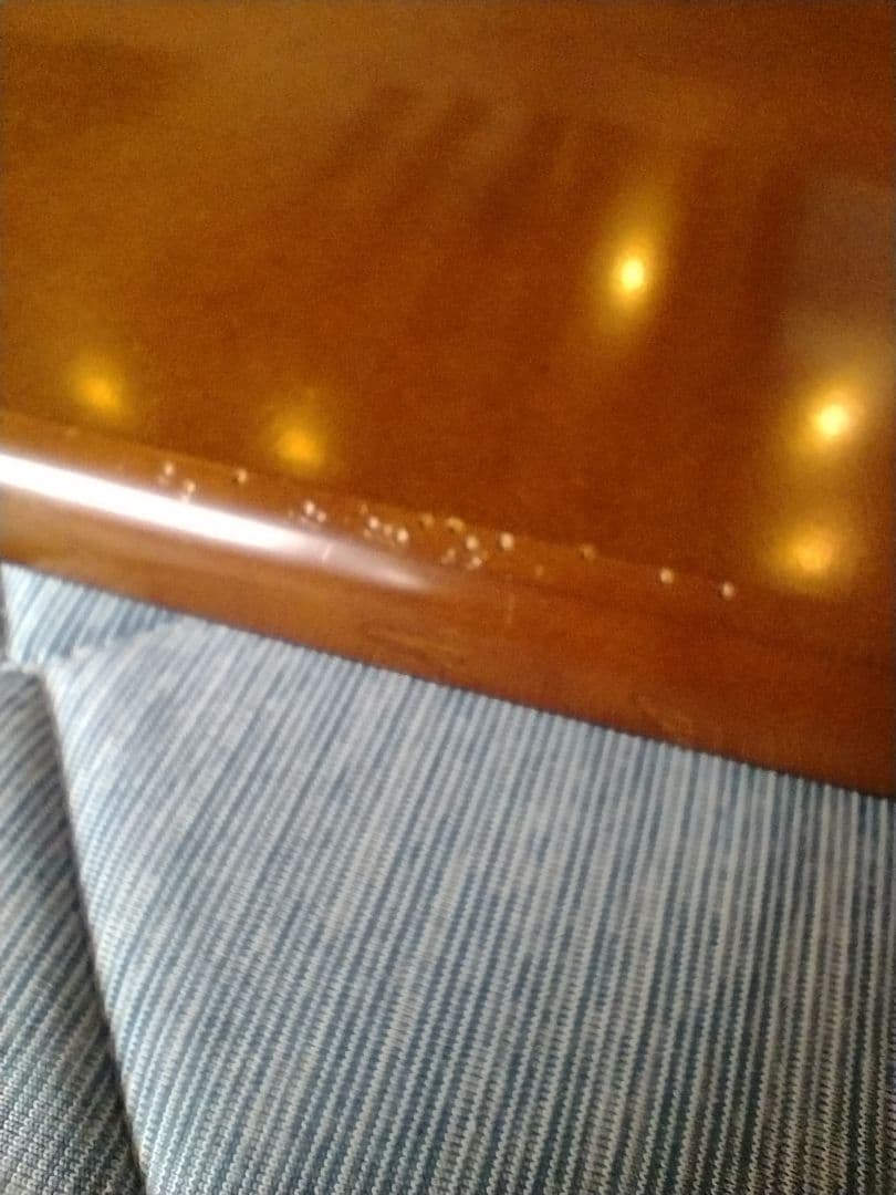 カリモク６０　リビングテーブル（大）ウォールナット　★犬の噛み跡あり★