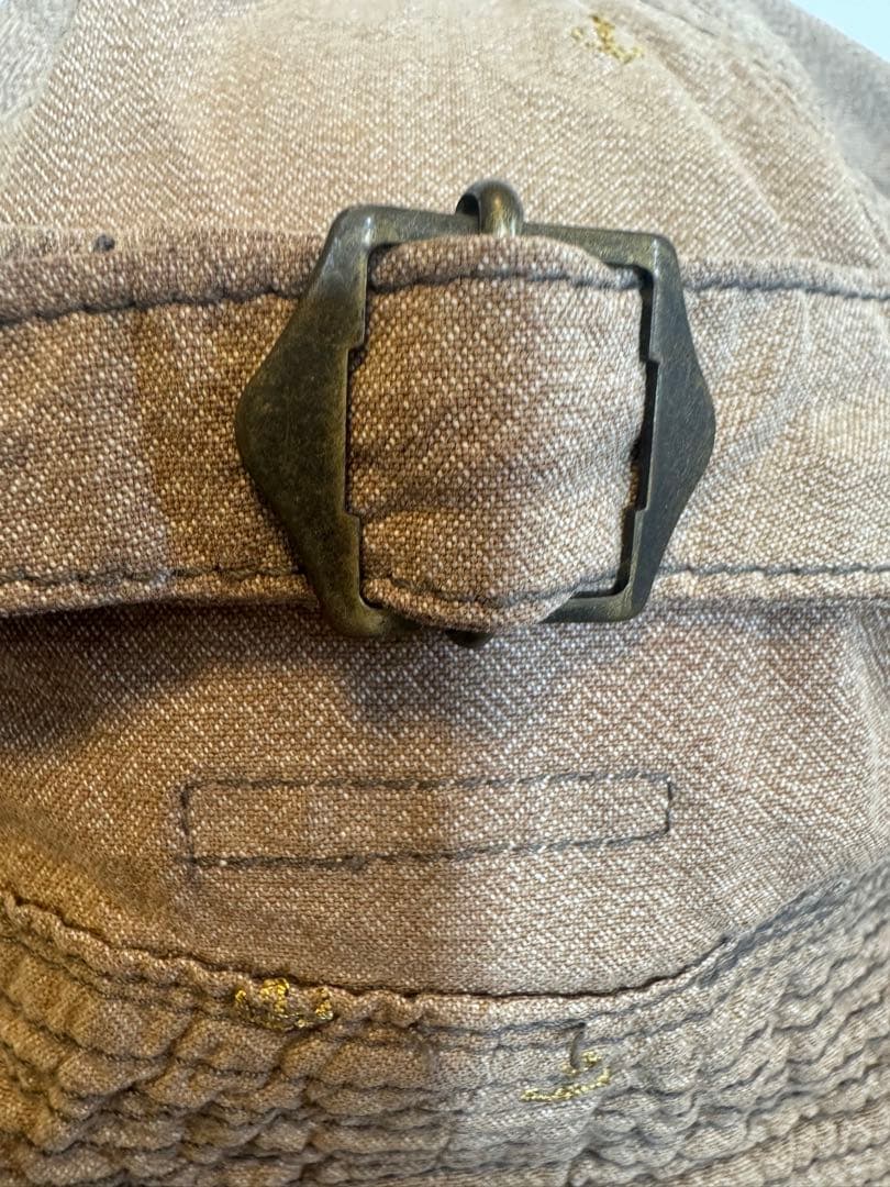 KAPITAL 老人と海ハット シャンブレー バックストラップ付き