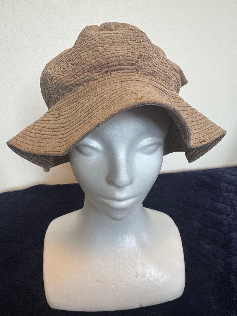 KAPITAL 老人と海ハット シャンブレー バックストラップ付き