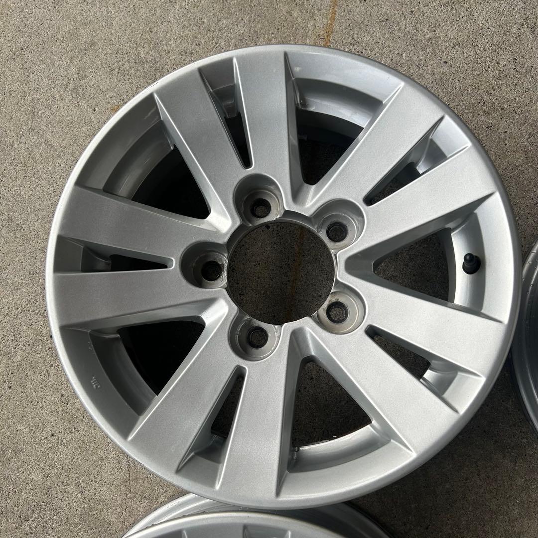 中古アルミ15Ｘ5.5　ジムニーシエラ純正　ジムニーワイド　4本セット