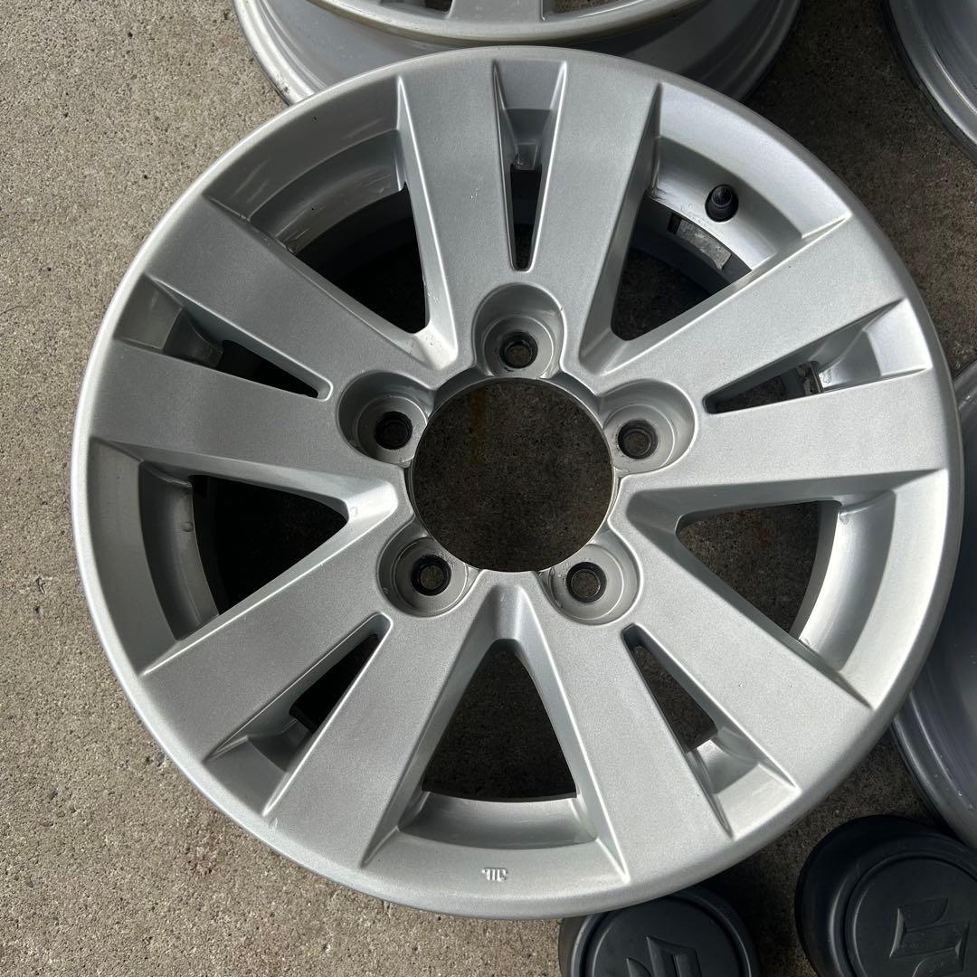 中古アルミ15Ｘ5.5　ジムニーシエラ純正　ジムニーワイド　4本セット