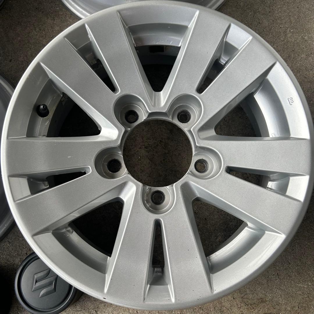 中古アルミ15Ｘ5.5　ジムニーシエラ純正　ジムニーワイド　4本セット