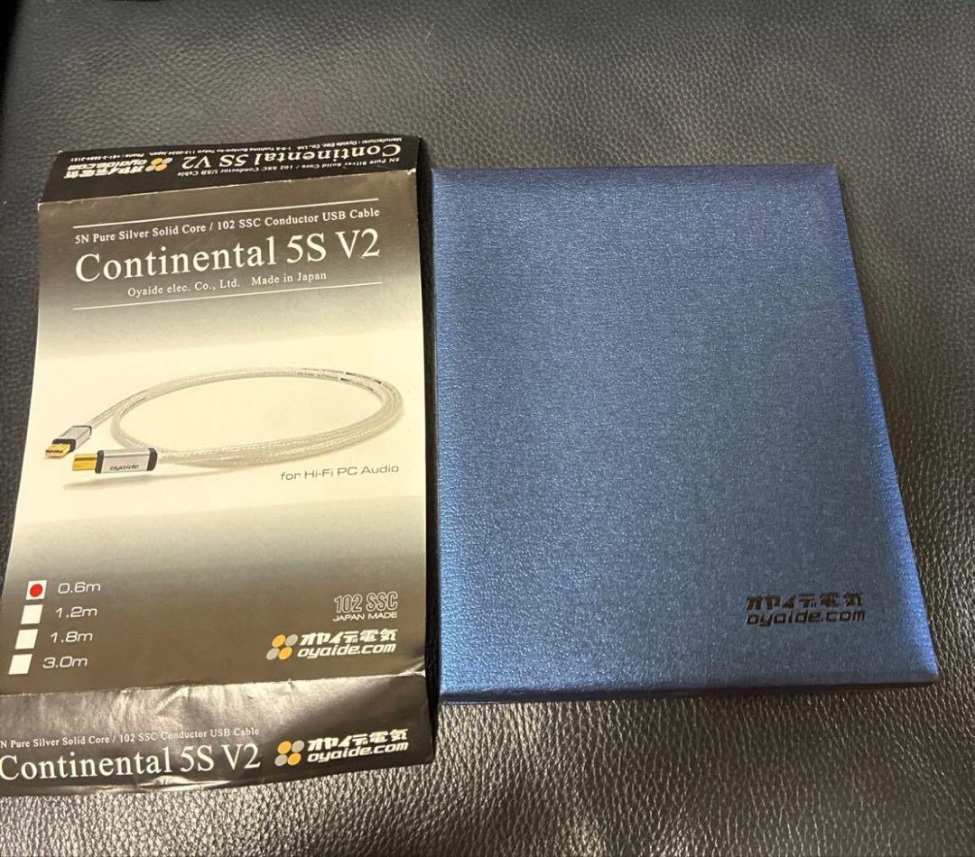 Oyaideオヤイデ Continental 5S V2 USBケーブル 0.6