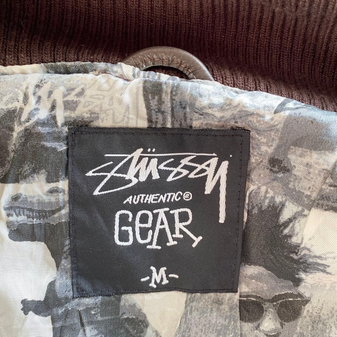 25周年記念 STUSSY ステューシー　 　　　　　　スタジャン ブラウン