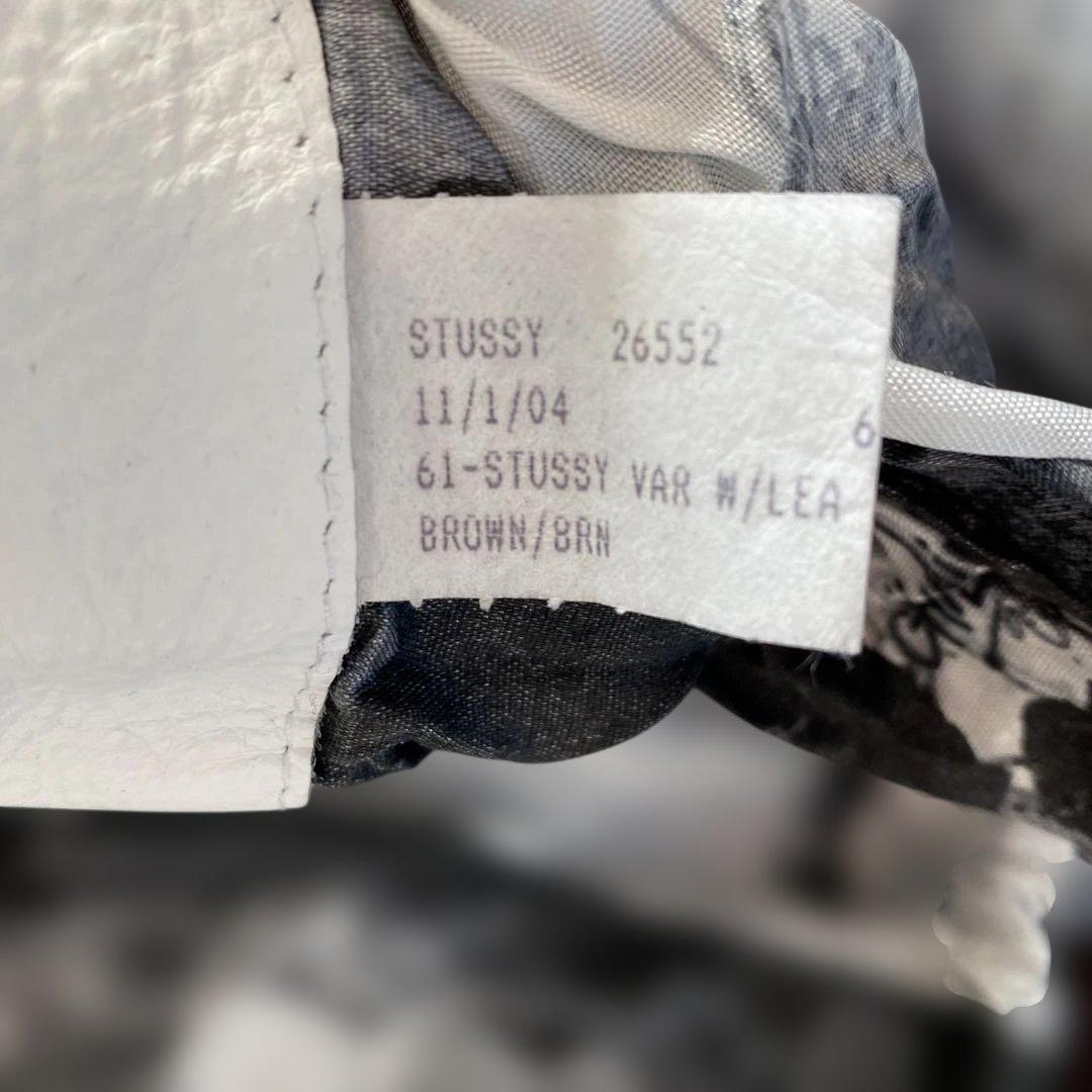 25周年記念 STUSSY ステューシー　 　　　　　　スタジャン ブラウン