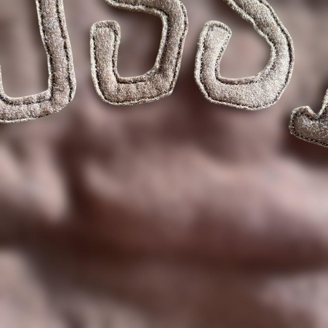 25周年記念 STUSSY ステューシー　 　　　　　　スタジャン ブラウン