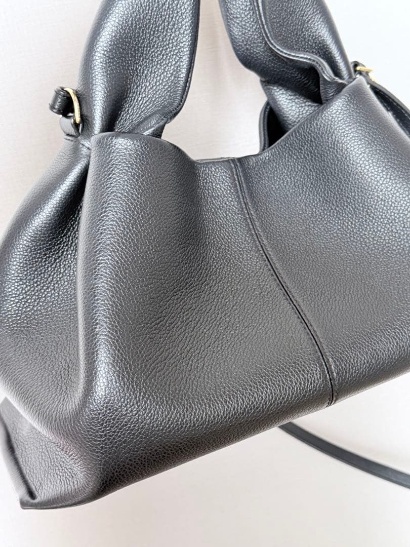 正規品　polene ポレーヌ バッグ　ショルダー　ブラック　付属袋有り