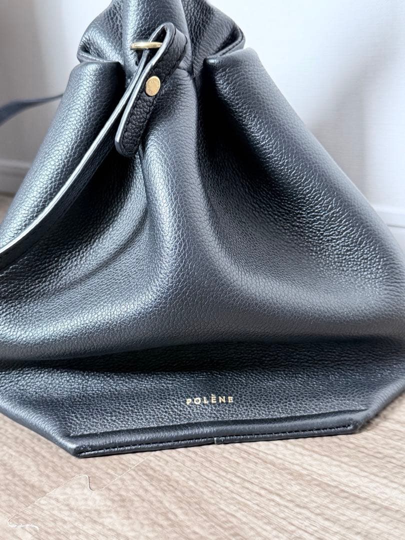 正規品　polene ポレーヌ バッグ　ショルダー　ブラック　付属袋有り