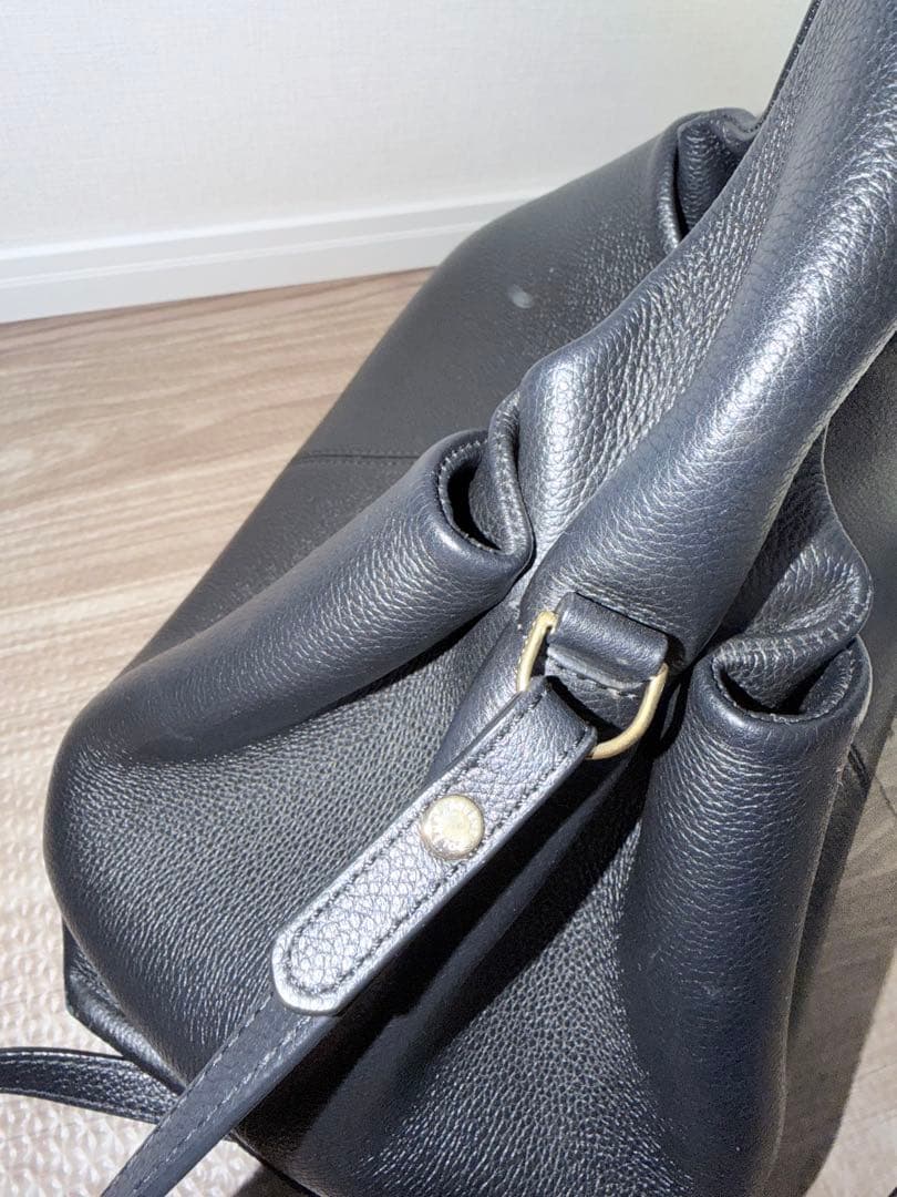 正規品　polene ポレーヌ バッグ　ショルダー　ブラック　付属袋有り