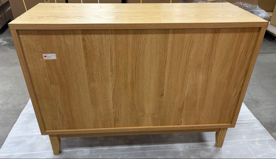 【送料込】【中古品】レッドオーク 120サイドボード
