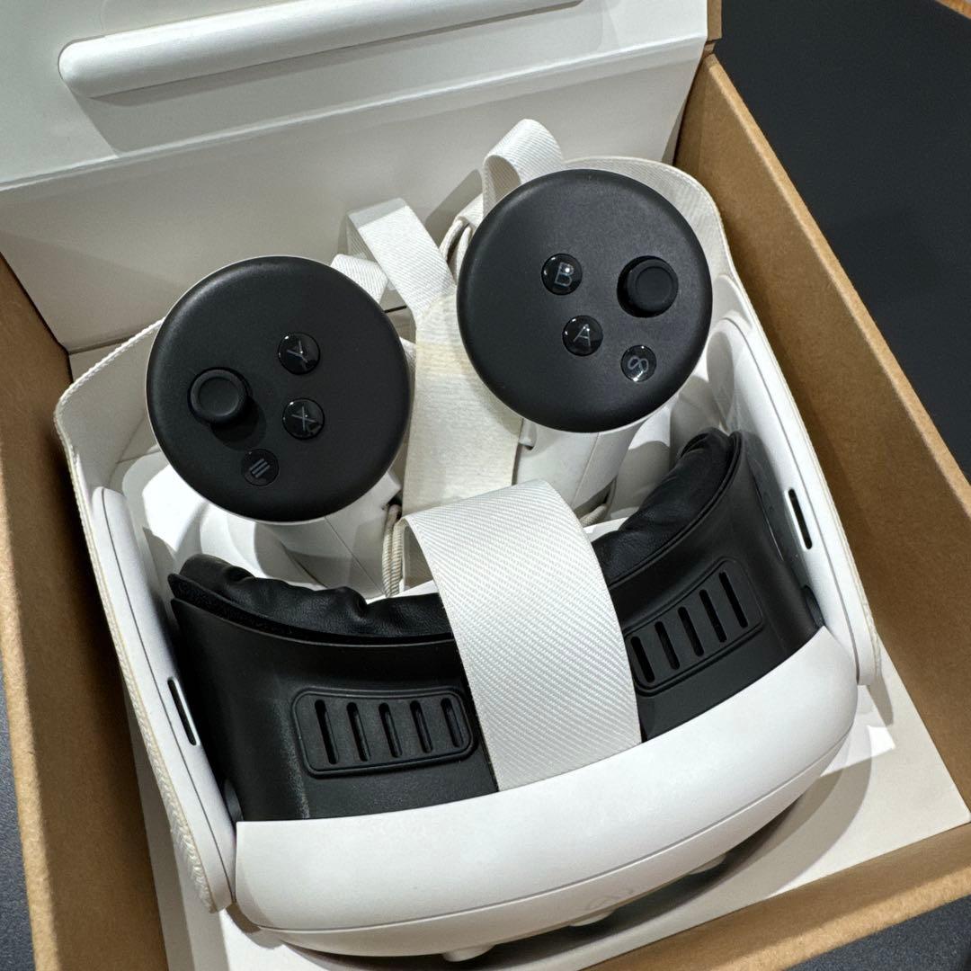 Quest 3 128GB バッテリー付ストラップ 接顔部 純正セット