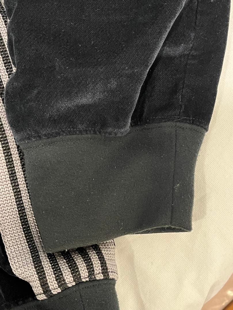 needles ベロアトラックジャケット L ブラック レア