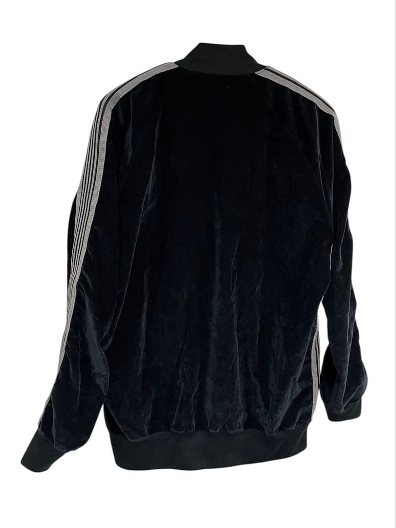 needles ベロアトラックジャケット L ブラック レア