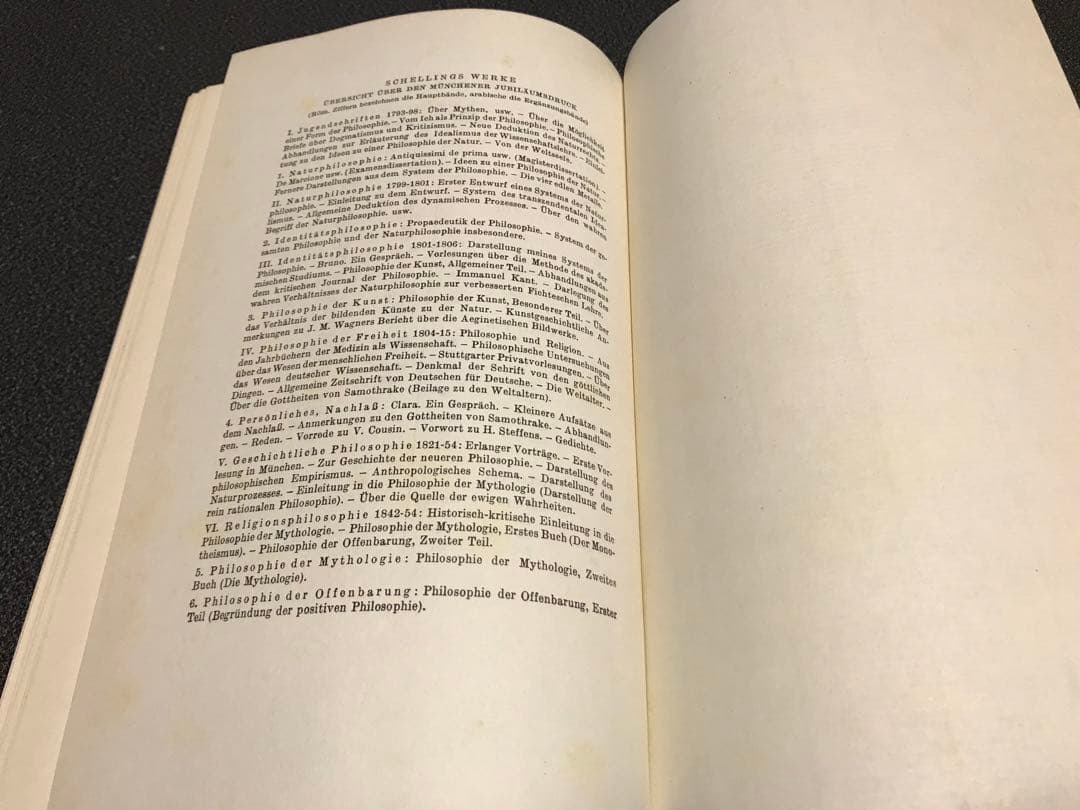 超レア洋書 Schellings Werke.