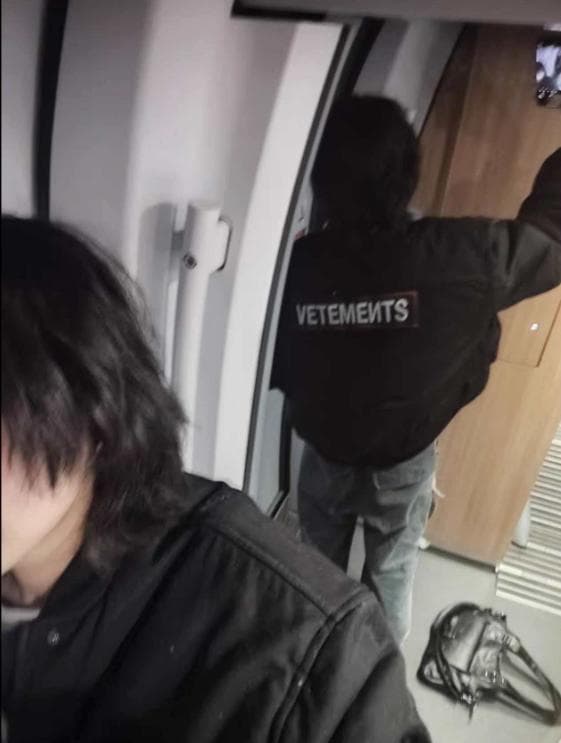 VETEMENTS ブラック アウタージャケット S