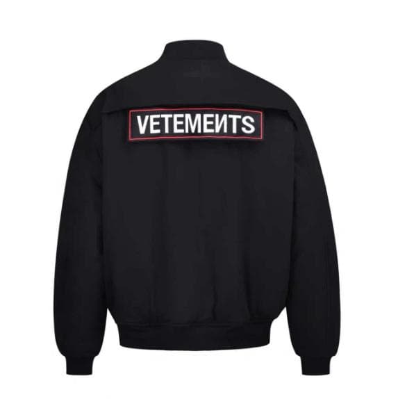 VETEMENTS ブラック アウタージャケット S