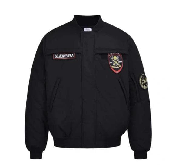 VETEMENTS ブラック アウタージャケット S