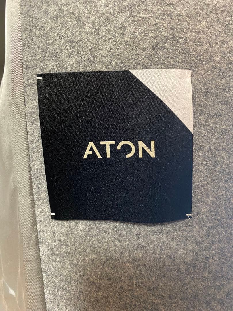 ATON エイトン チェスターコート 00サイズ