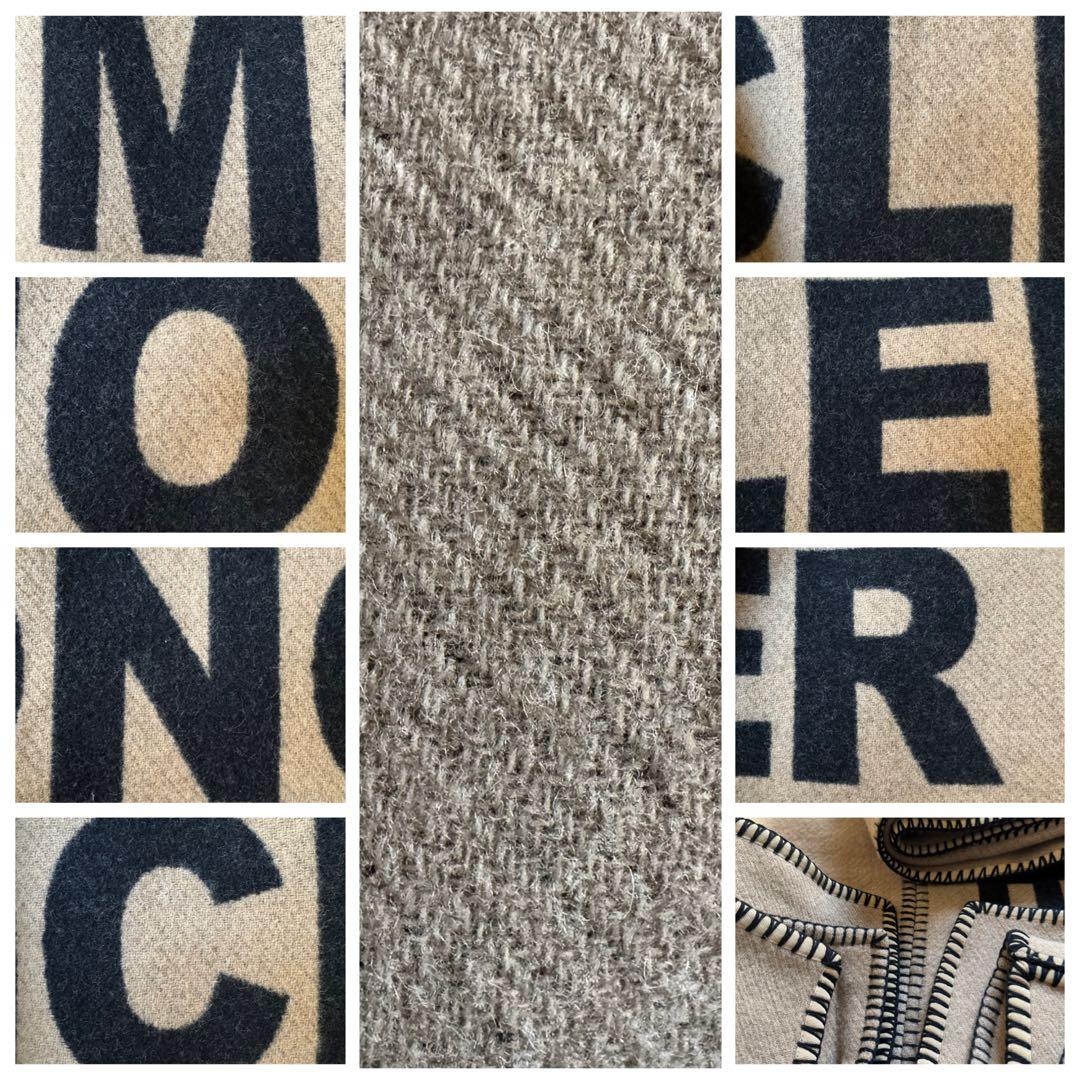 未使用✨MONCLER モンクレール MANTELLA ウールケープ ベルト付き