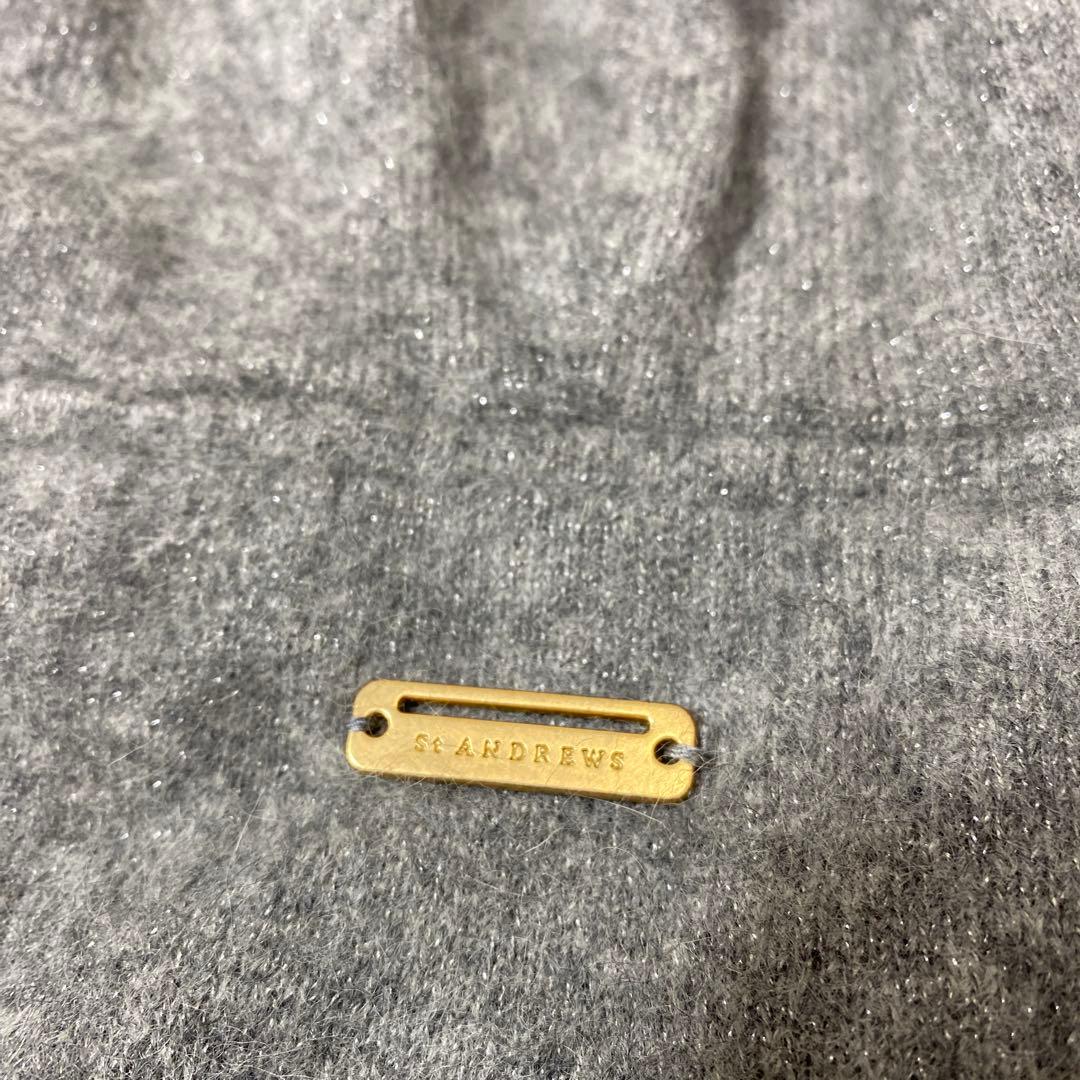 St ANDREWS レディース ニットパーカー フード付きセーター ゴルフ