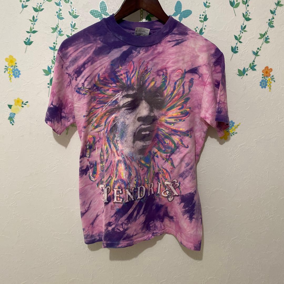 T*O様 80年代ジミヘンオリジナルビンテージタイダイtシャツ